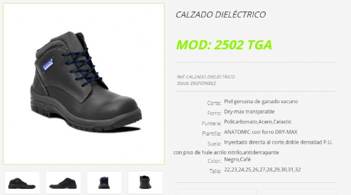 CALZADO INDUSTRIAL BASICO 